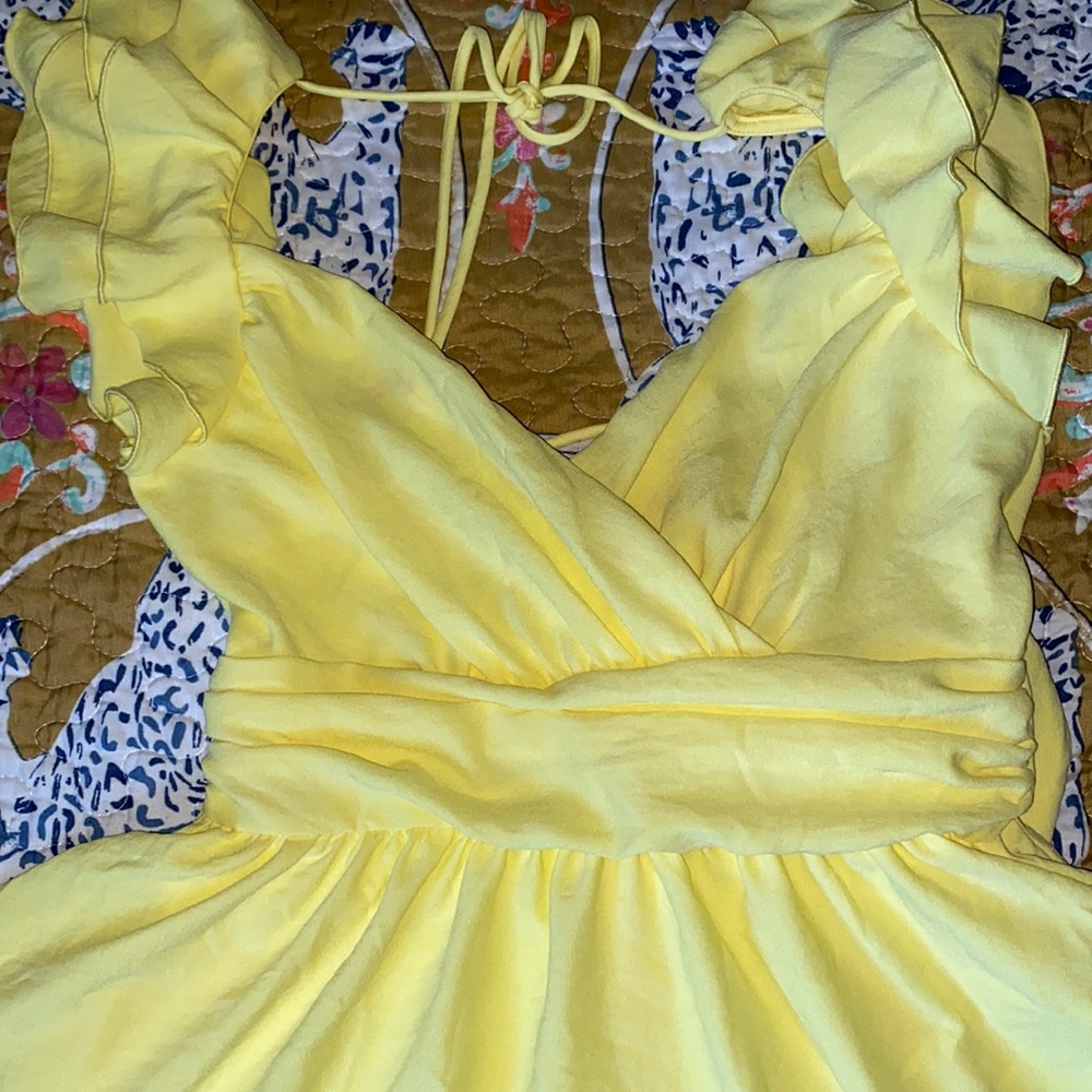 Lucy in the sky yellow dress